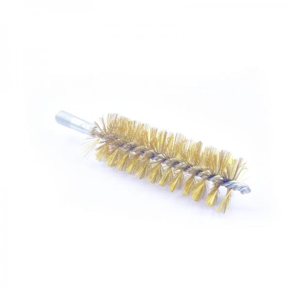 Tube brushes, Twisted Wire, Double Stem, Single Spiral, M12 thread, DS001